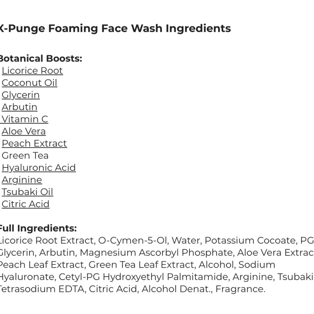 Blackwood For Men X-Punge Foaming Face Wash